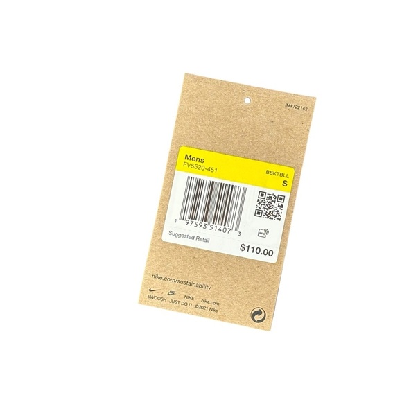 NWT Nike USAB Limited Road Men's Road Basketball Jersey Sz Small - Picture 10 of 14